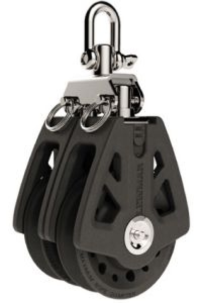 Synchro Block 60mm Doppel schwarz