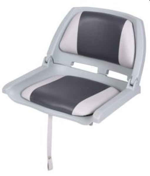 Steuersitz Kunststoff grau/blau
