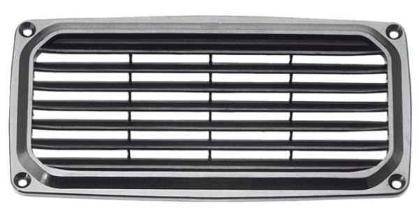 LUEFTERROST 201X101MM SCHWARZ