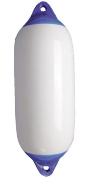 Star-Fender 45 weiß-blau 72x24cm