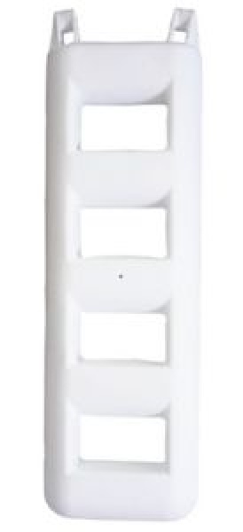 TREPPENFENDER 4 STUFEN WEISS