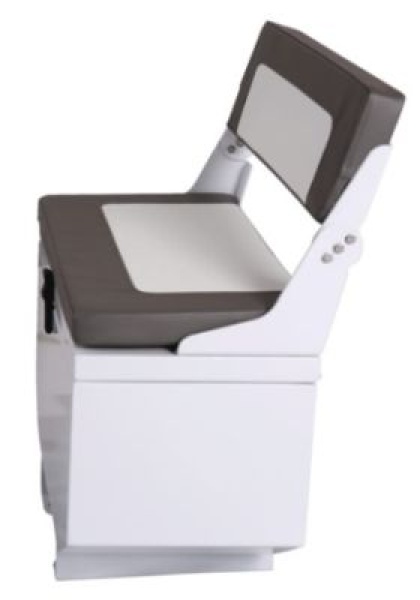 1-Person Sitzbank für Steuerkonsole FCT725 weiß