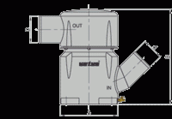 Vetus Kunststoff Wassersammler MGP9090