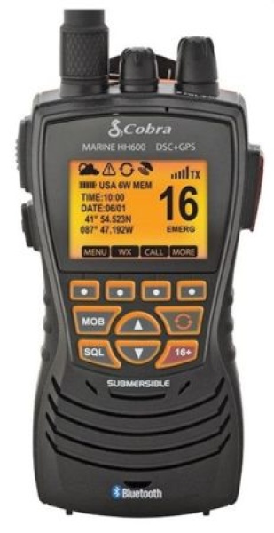 Cobra UKW Handfunkgerät MRHH600 mit GPS und DSC