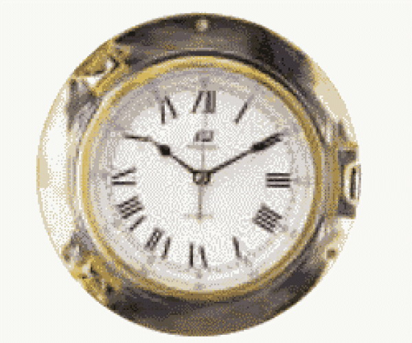 6 ZOLL UHR MESSING