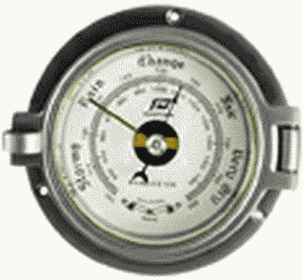 3 ZOLL BAROMETER CHROM MATT