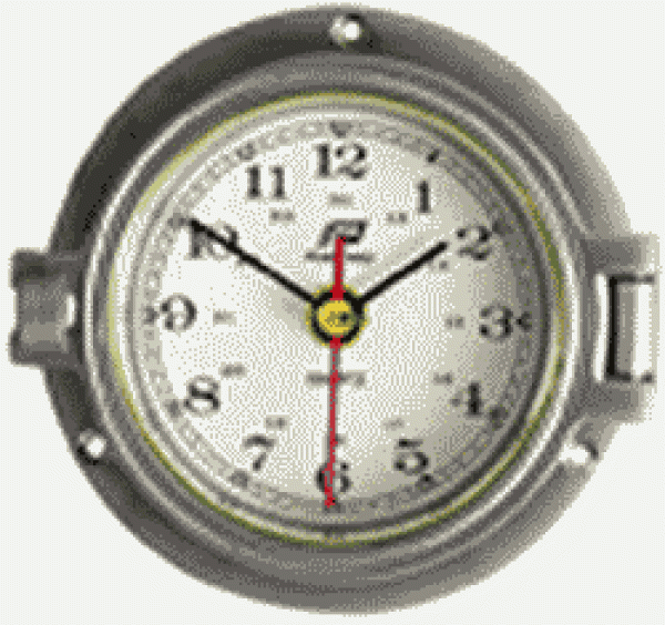 3 ZOLL UHR CHROM MATT
