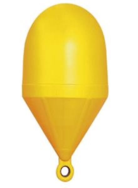 MARKING BUOY SPHD80CM+EYELET EMPTY YEL