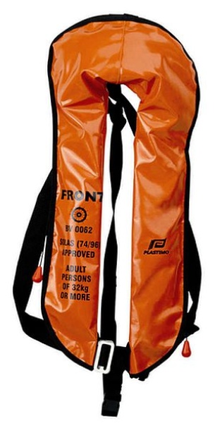 Rettungsweste Automatik 150N Orange