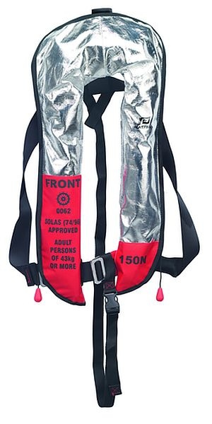 Rettungsweste Automatik 150N Feuerschutz