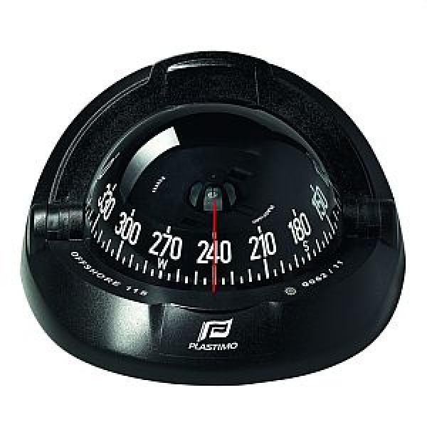 PLASTIMO Kompaß OFF115 schwarz Einbau,schwarz con