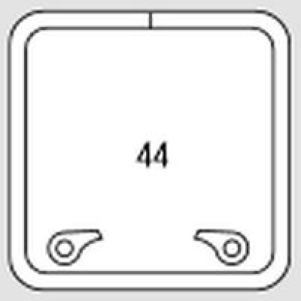 Decksluke Maße (Außen): 502 x 502mm