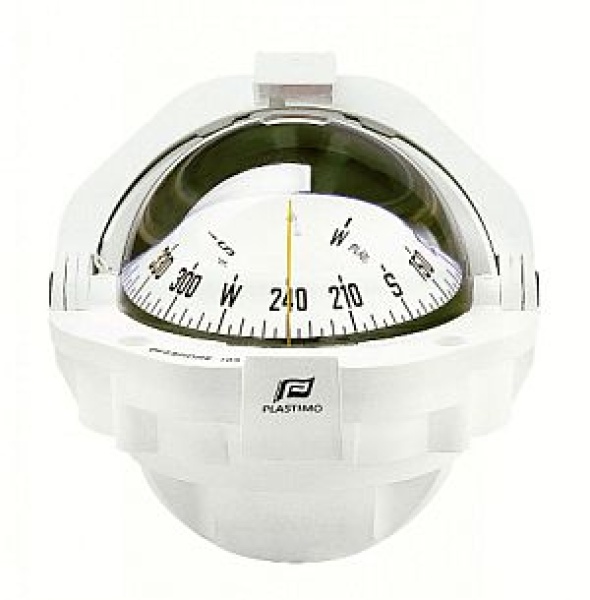 Plastimo Kompass Offshore 105 weiß konische Rose