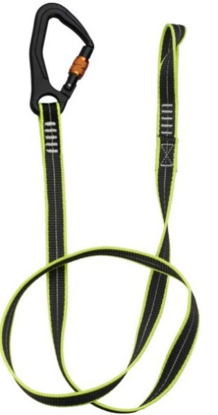 FLAT TETHER 1 SAFETY HOOK W/FERRULE