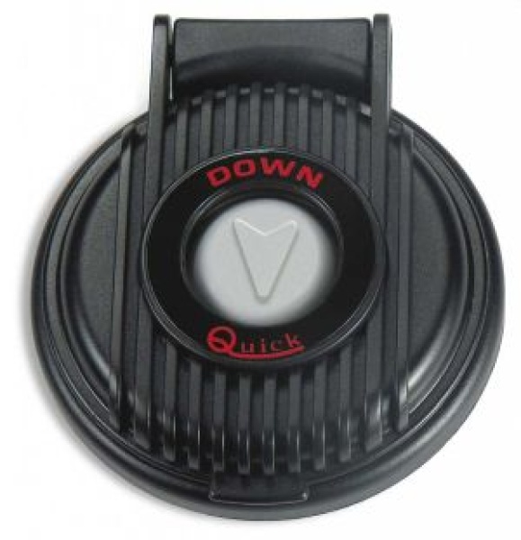 Quick voetschakelaar Mod.900, Zwart, Down