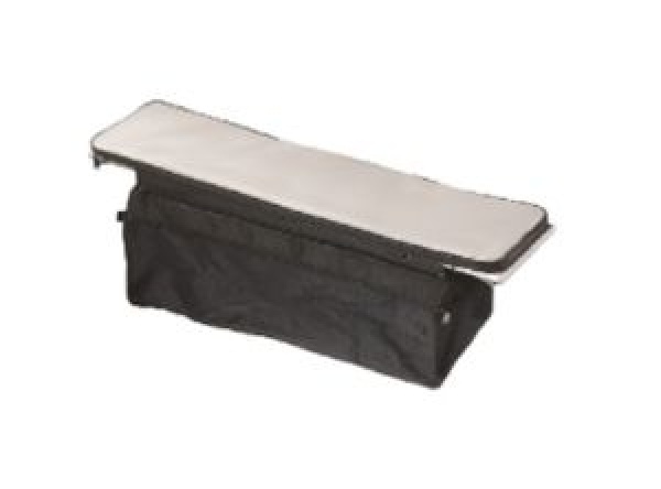 VETUS SitztascheSitztasche Schwarz mit grauem Polster
