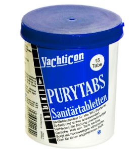 Pury Tabs Sanitärtabletten 15 Tabletten á 25 g