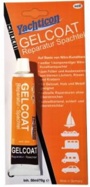 Gelcoat Reparatur Spachtel weiß 70 g
