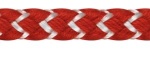 Liros Dyneema Spi rot-weiß Ø5mm 100m