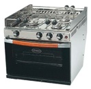 SPERREno BRETAGNE Kocher 3-flg 30mb Niro mit Grill