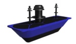 StructureScan 3D Transducer Stainless Steel Thru-Hull S