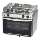 Eno OPEN SEA Kocher 2-Fl. 30mBar mit Niro Ofen + Grill