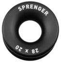 Rundkausche für Ø 7 mm Tauwerk - Aluminium