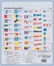 FLAGGENALPHABET UND SCHALLSIGNALE AUFKLEBER 160 X 240MM