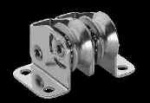 MICRO-XS-STEHBLOCK 2 ROLLEN KUGELLAGER, ROLLE EDELSTAHL