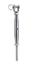 WANTENSPANNER 1 GABEL 1 GEWINDETERMINAL M10 AISI 316 FÜ