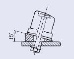 UNTERLEGKEIL 15 FÜR KLEMME 3-6MM