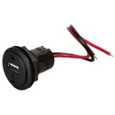 Philippi USB 3 USB - Einbausteckdose DC 12/24V