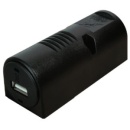 Philippi USB 3 A USB - Aufbausteckdose DC 12/24V