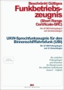 Beschränkt Gültiges Funkbetriebszeugnis