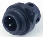 Philippi Serie 692 Flanschstecker 4-pol.