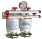 Vetus Wasserabscheider/Grobfilter, doppelt