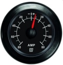Vetus Amperemeter, schwarz, +/- 50 A, 12/24 Volt