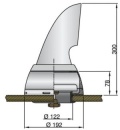 Vetus Doradekasten 100mm Edelstahl