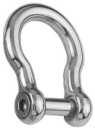 Geschweifter Schäkel AISI 316 8 mm