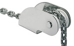 Bugrolle, VA-Stahl bis 7,5 kg