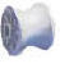 Ersatzrolle aus Nylon 69 mm