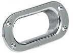 Klüse aus rost. Edelstahl 140 x 63 x 17 mm