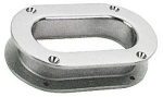 Klüse aus rost. Edelstahl 241 x 146 mm