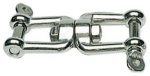 Wirbelschäkel Gabel/Gabel AISI 316 8 mm