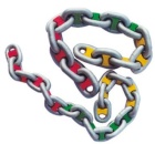 Kettenmarkierung,  6 mm - versch. Farben
