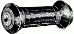 Mittlere Rolle, schwarz 220 mm