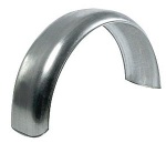 Schutzblech f. 13"/14" Räder, verzink. Eisen