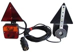 Set Rücklichter Magnetbefestigung + Dreiecke