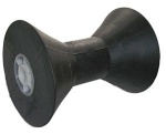 Mittlere Kielrolle, schwarz 205 mm Ø Bohrung 21 mm