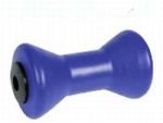Mittlere Kielrolle, schwarz 205 mm Ø Bohrung 25 mm